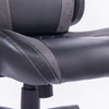 Desk Chair Executive PU Leather Gray