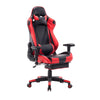 Ergonomic Office Chair Red Leather Computer