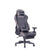 High Office Chair Gaming Swing Gray Leather