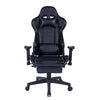 Ergonomic Office Chair Black Leather Computer