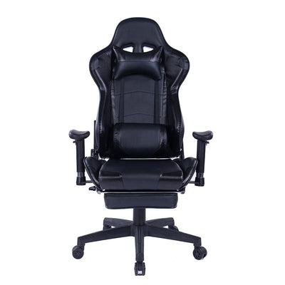 Ergonomic Office Chair Black Leather Computer