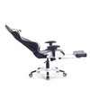 Ergonomic Office Chair White Leather Computer