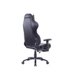 High Office Chair Gaming Swing Black Leather