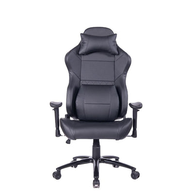 Desk Chair Executive PU Leather Black